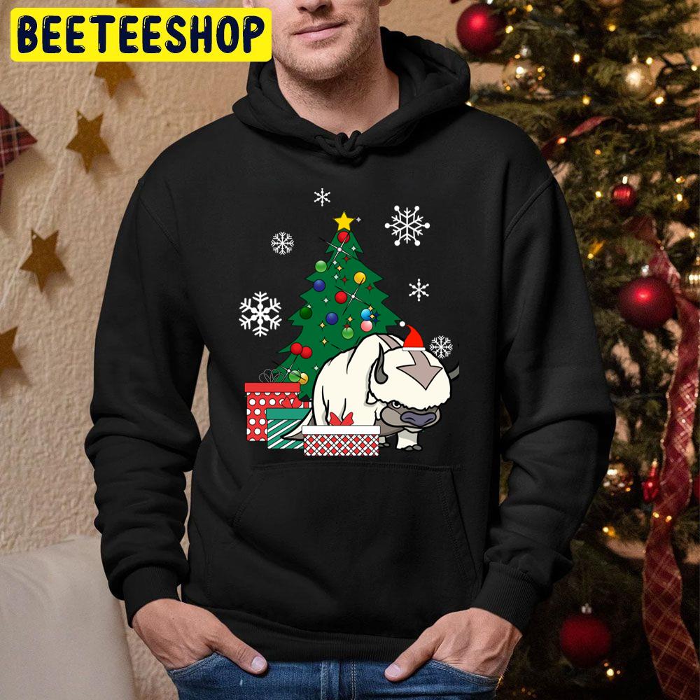 Appa Around The Christmas Tree Avatar The Last Airbender Trending Unisex Hoodie