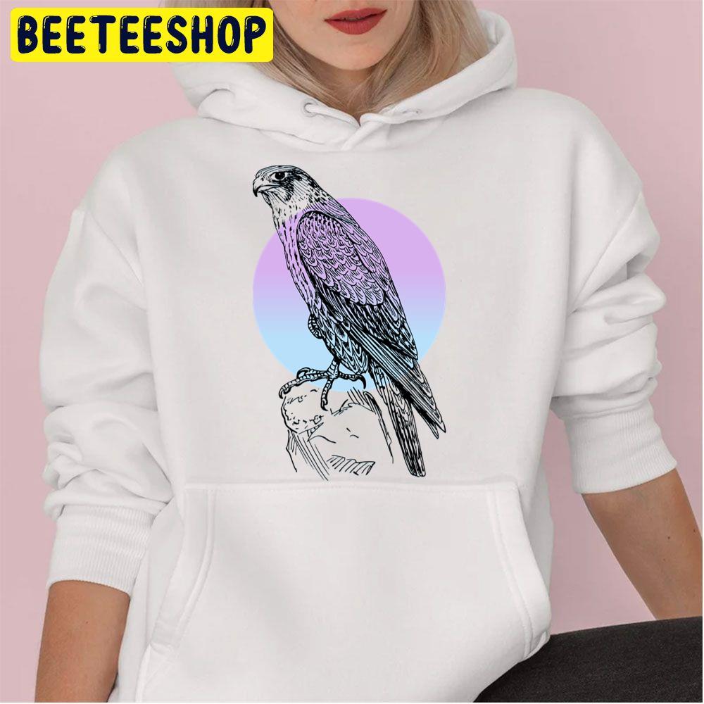 Art Peregrine Falcon Bird Trending Unisex Hoodie