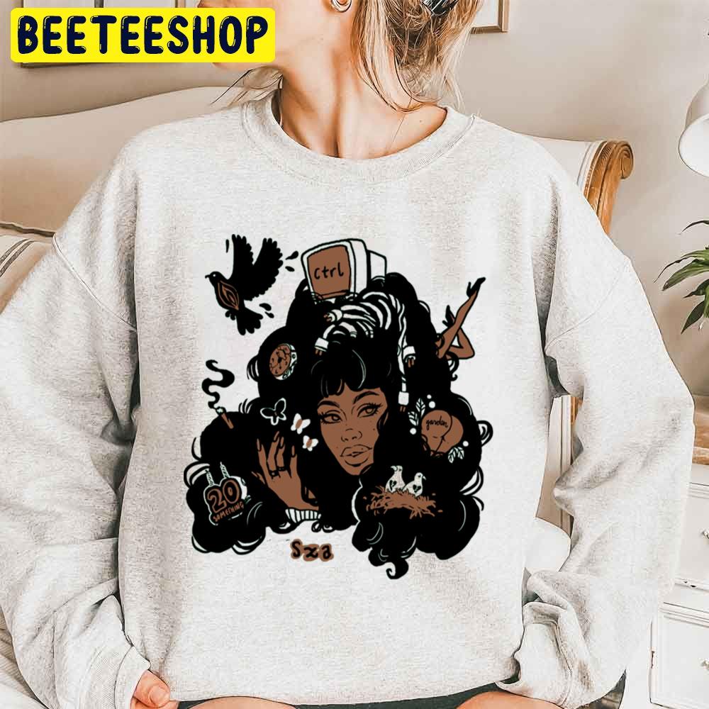 Art Sza Ctrl Alternate Album Trending Unisex Sweatshirt