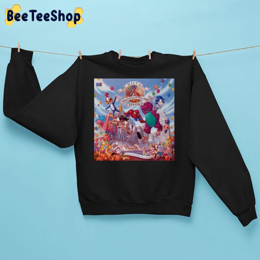 Artwork From The 1994 Macy’s Thanksgiving Day Parade Trending Unisex Sweatshirt