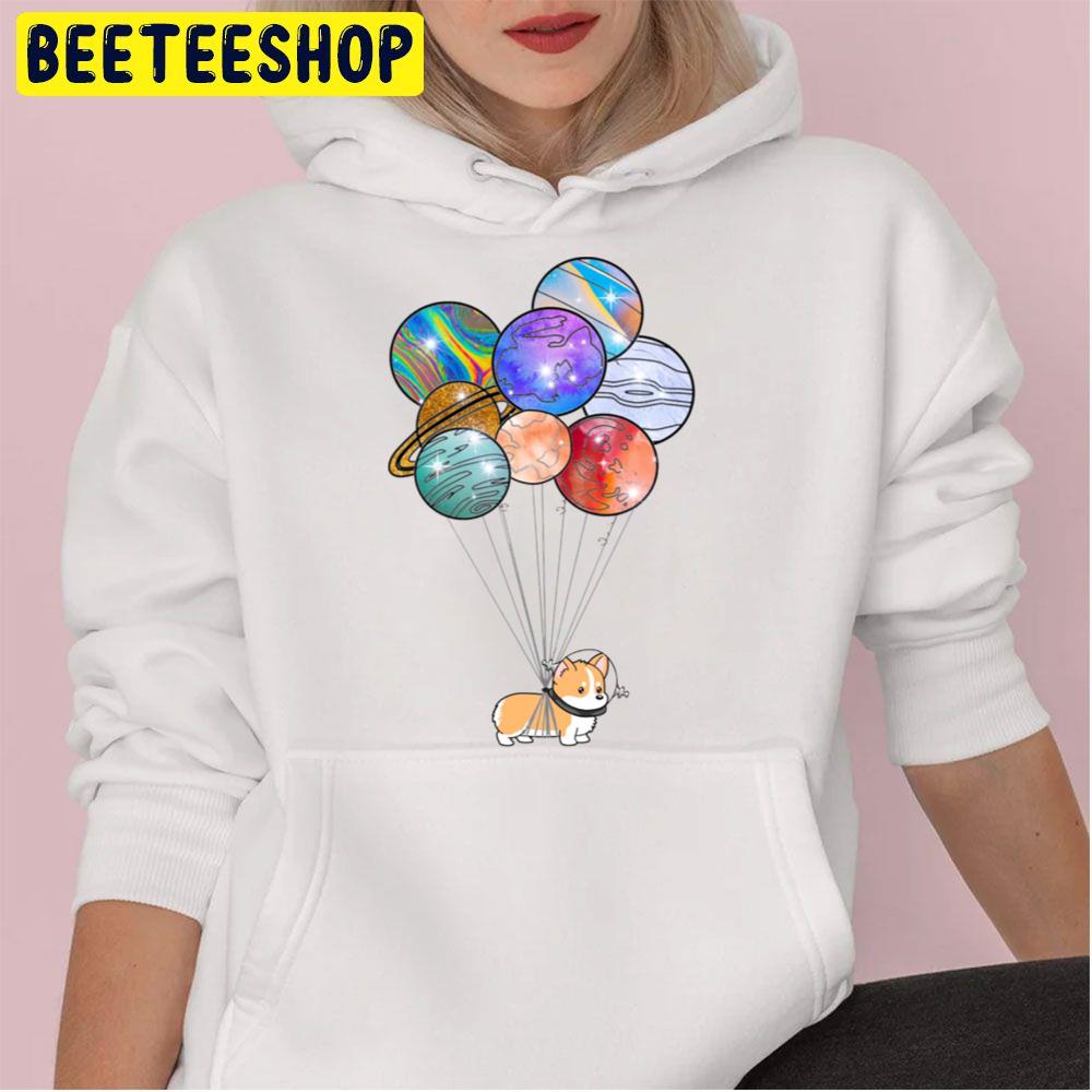 Astronaut Corgi Trending Unisex Hoodie