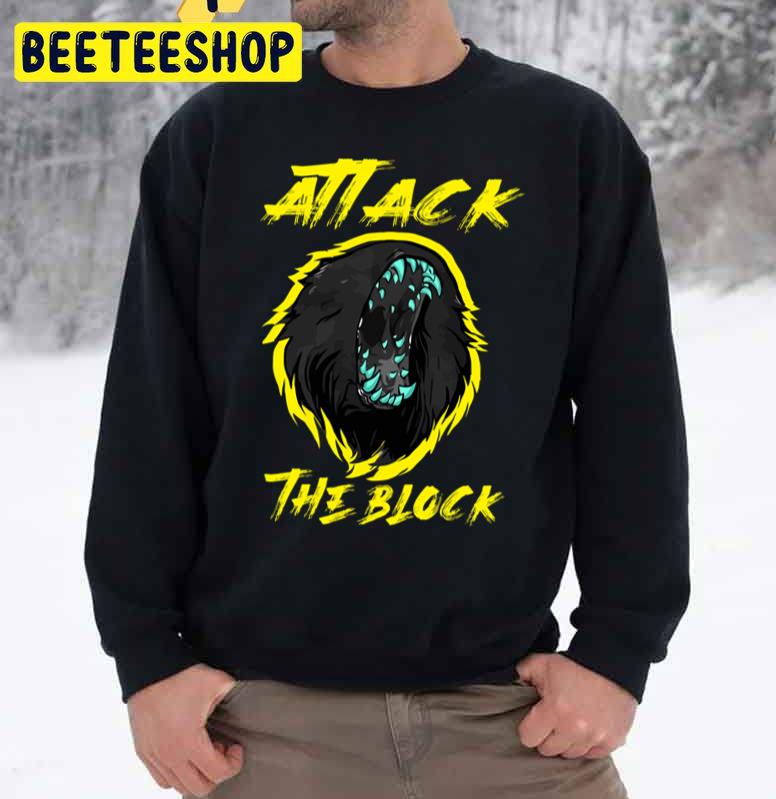 Attack The Block Big Alien Gorilla Trending Unisex Sweatshirt