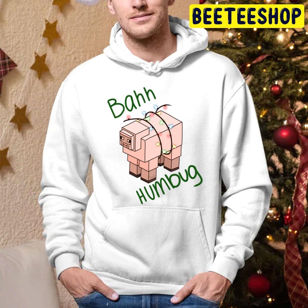 Bahh Humbug Christmas Light Trending Unisex Hoodie