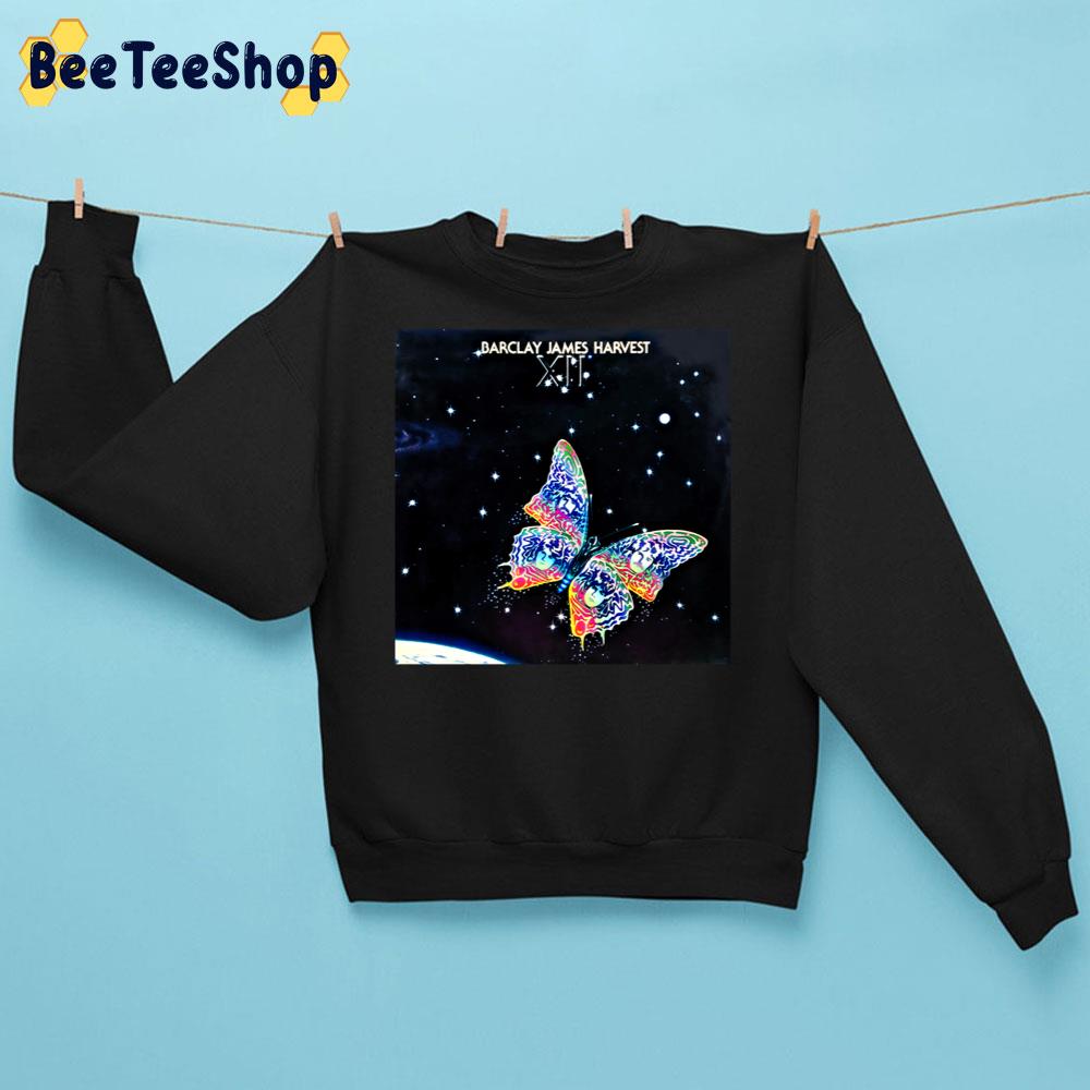 Barclay James Rock Band Harvest Xii Colorful Butterfly Trending Unisex Sweatshirt