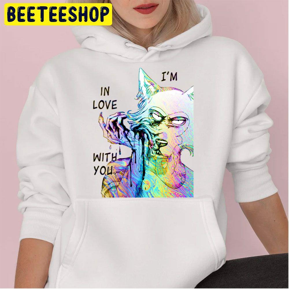 Beastars Legosi I’m In Love With You Trending Unisex Hoodie