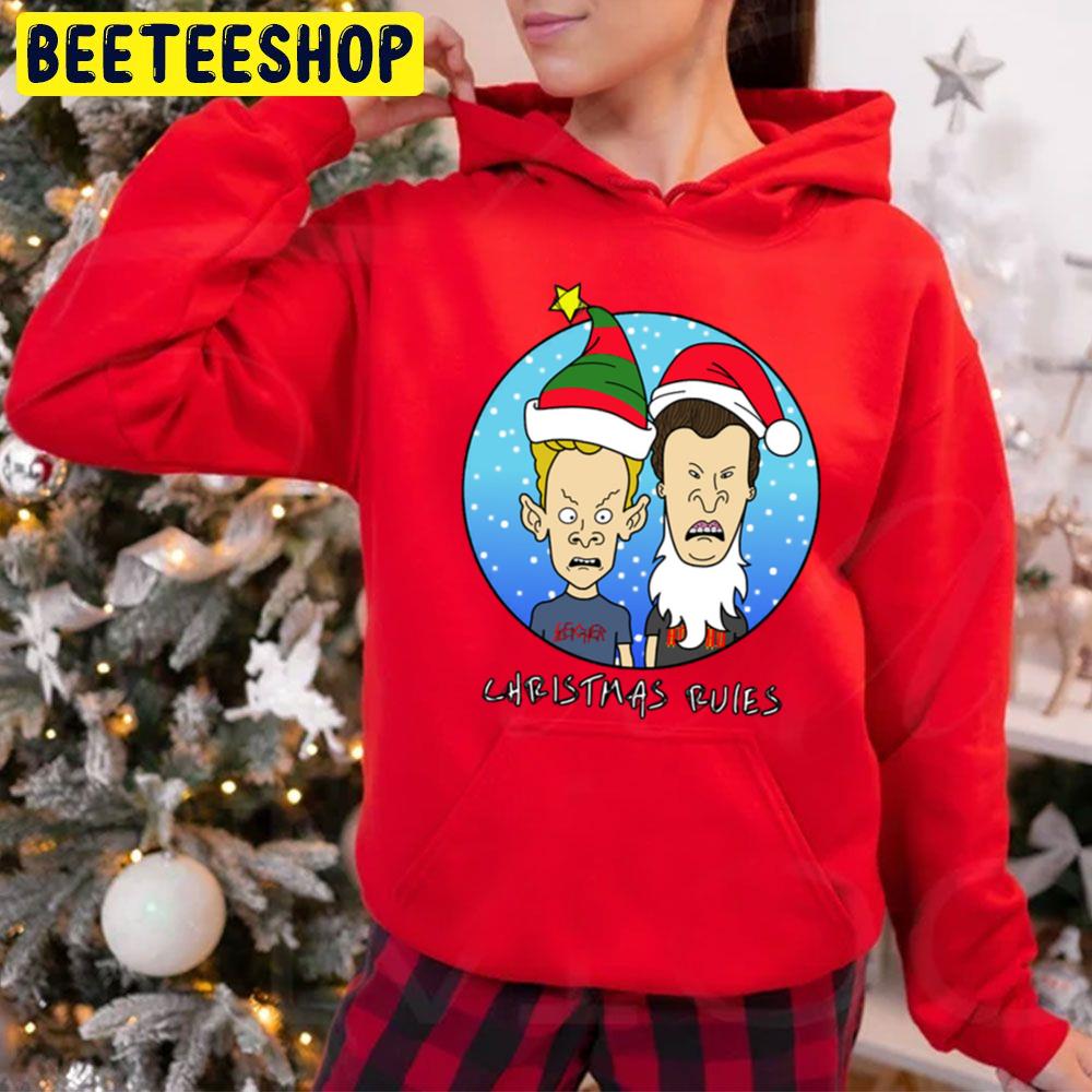 Beavis And Butthead Do Christmas Rules Trending Unisex Hoodie