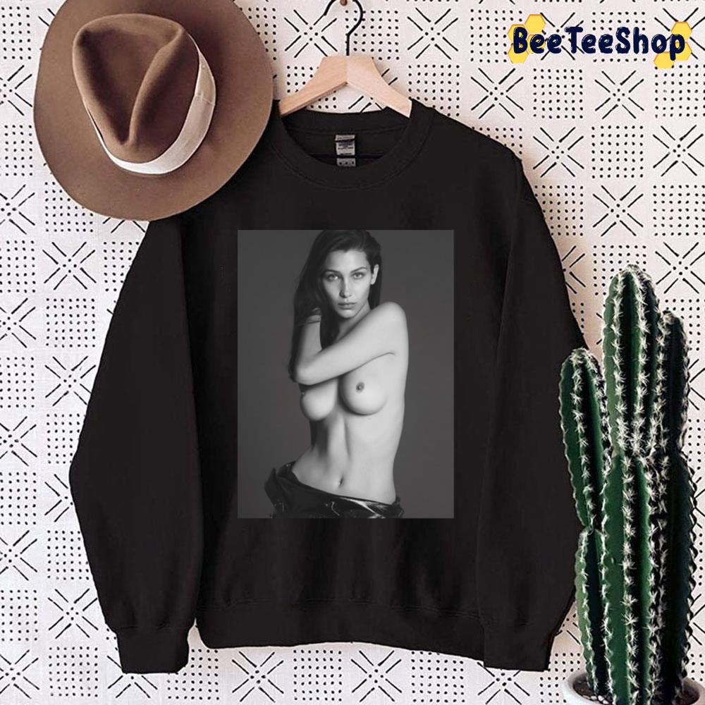 Bella Hadid Nude Trending Unisex Sweatshirt