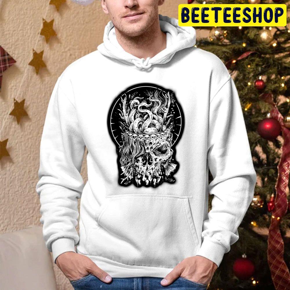 Best Of Ozzy Skull Art Trending Unisex Hoodie