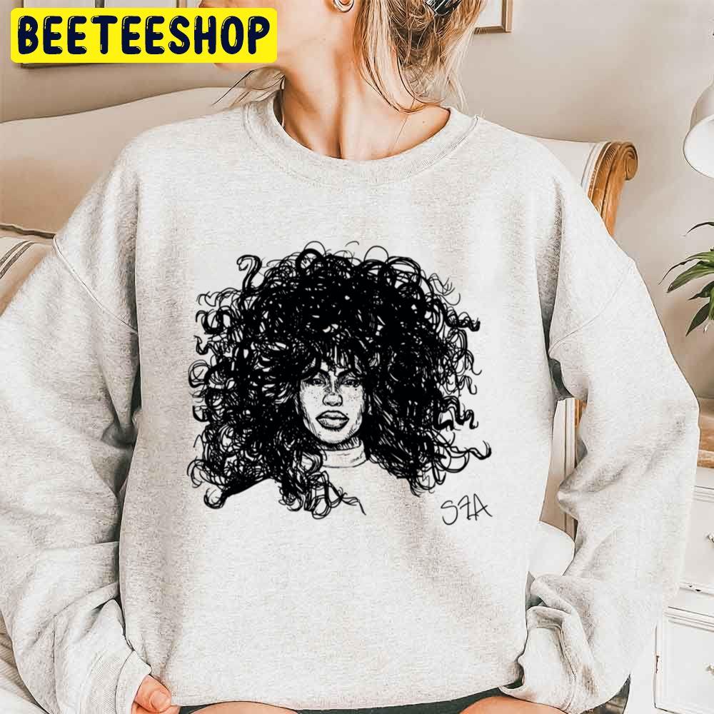 Black Art Sza Trending Unisex Sweatshirt