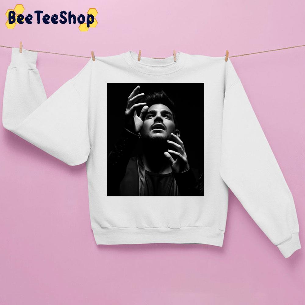 Black White Art Adam Lambert Trending Unisex Sweatshirt