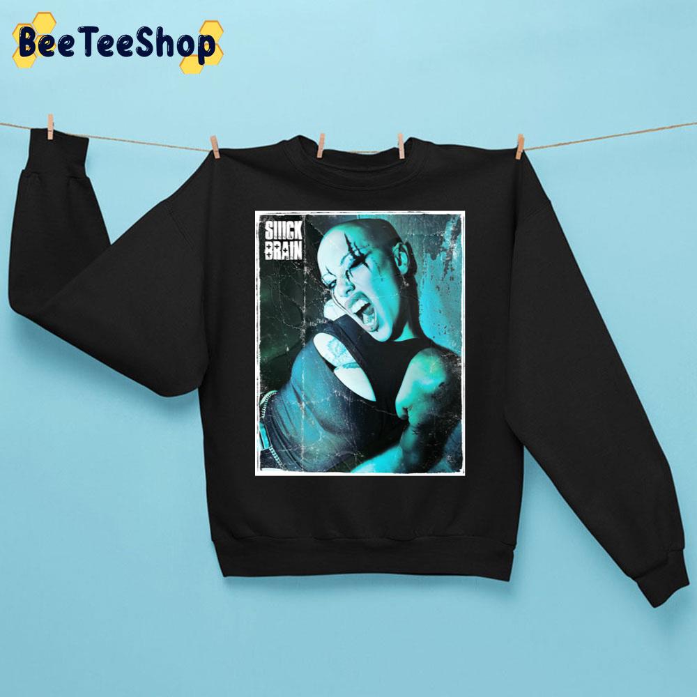 Blue Vintage Siick Brain Scoop Trending Unisex Sweatshirt