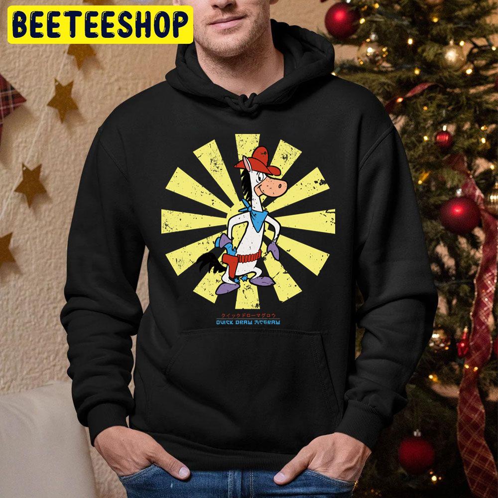 Boys Team Japanese Draw Retro Mcgraw Trending Unisex Hoodie