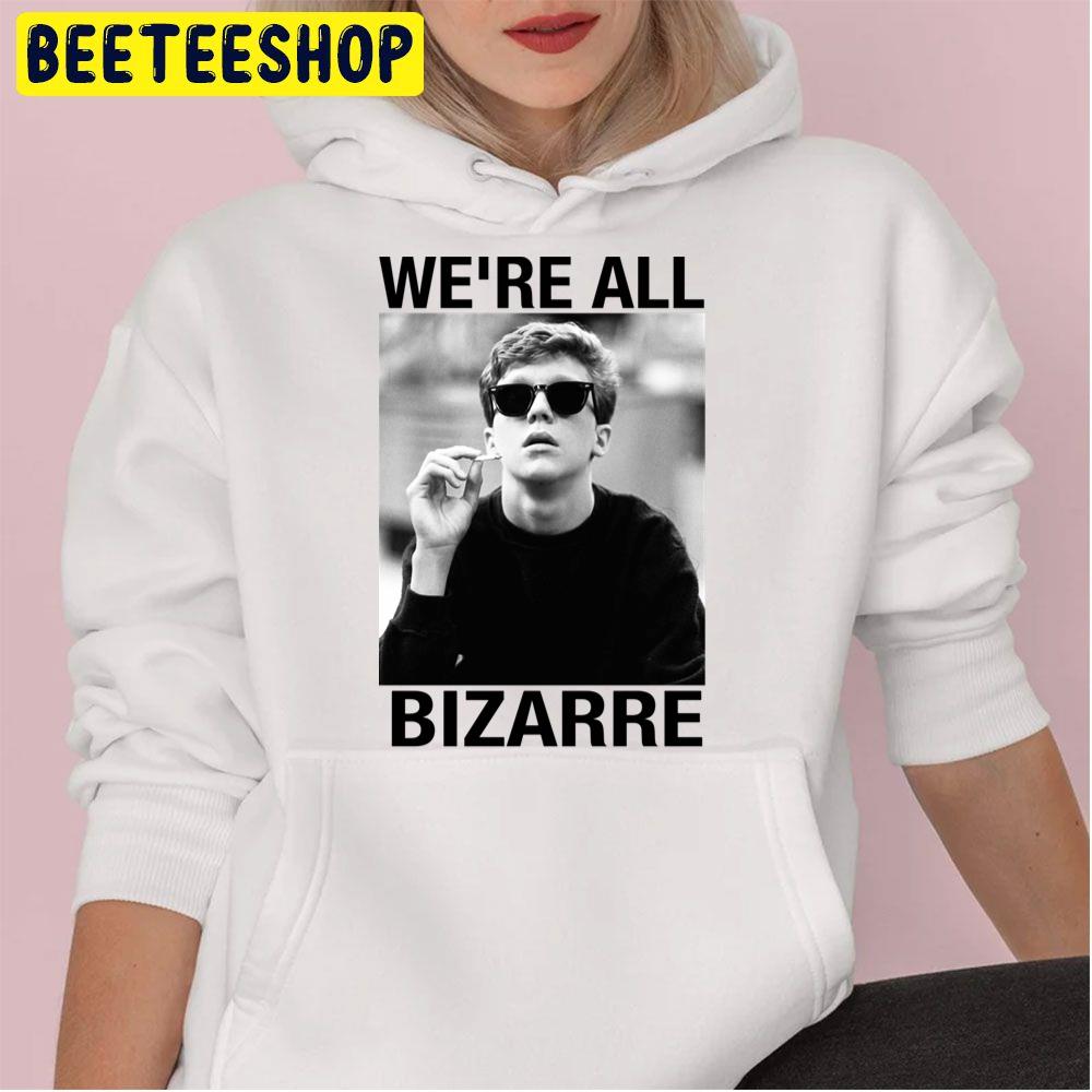 Breakfast Club We’re All Bizarre Graphic Printed 1980’s Vintage Design Trending Unisex Hoodie