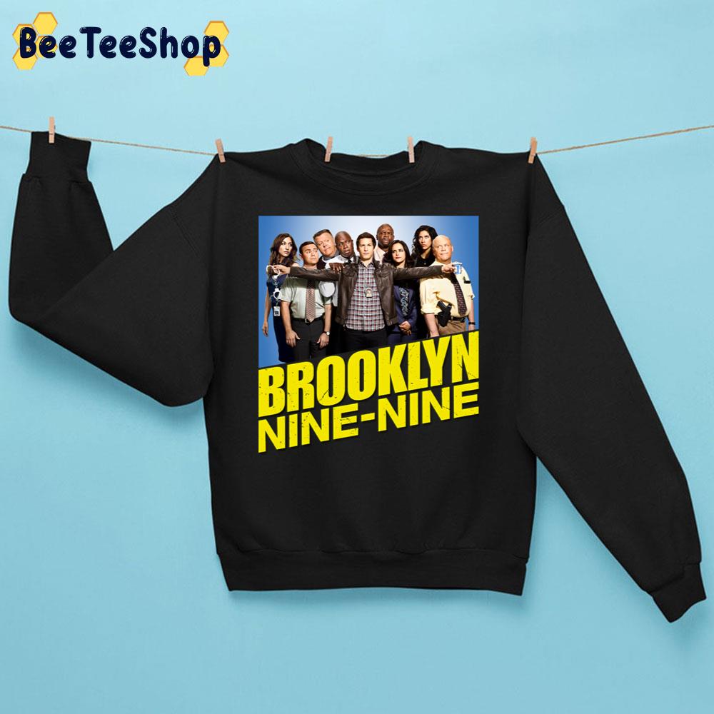 Brooklyn Nine Nine 99 Cast And Logo Trending Unisex Sweatshirt