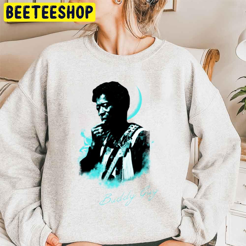 Buddy Guy Blue Retro Trending Unisex Sweatshirt