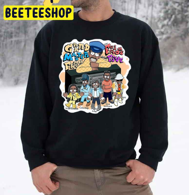 Cartoon Art Grand Master Flash Trending Unisex Sweatshirt