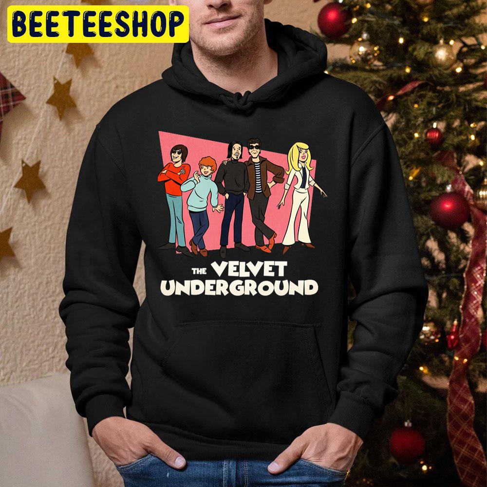 Cartoon Art The Velvet Underground Rock Band Trending Unisex Hoodie