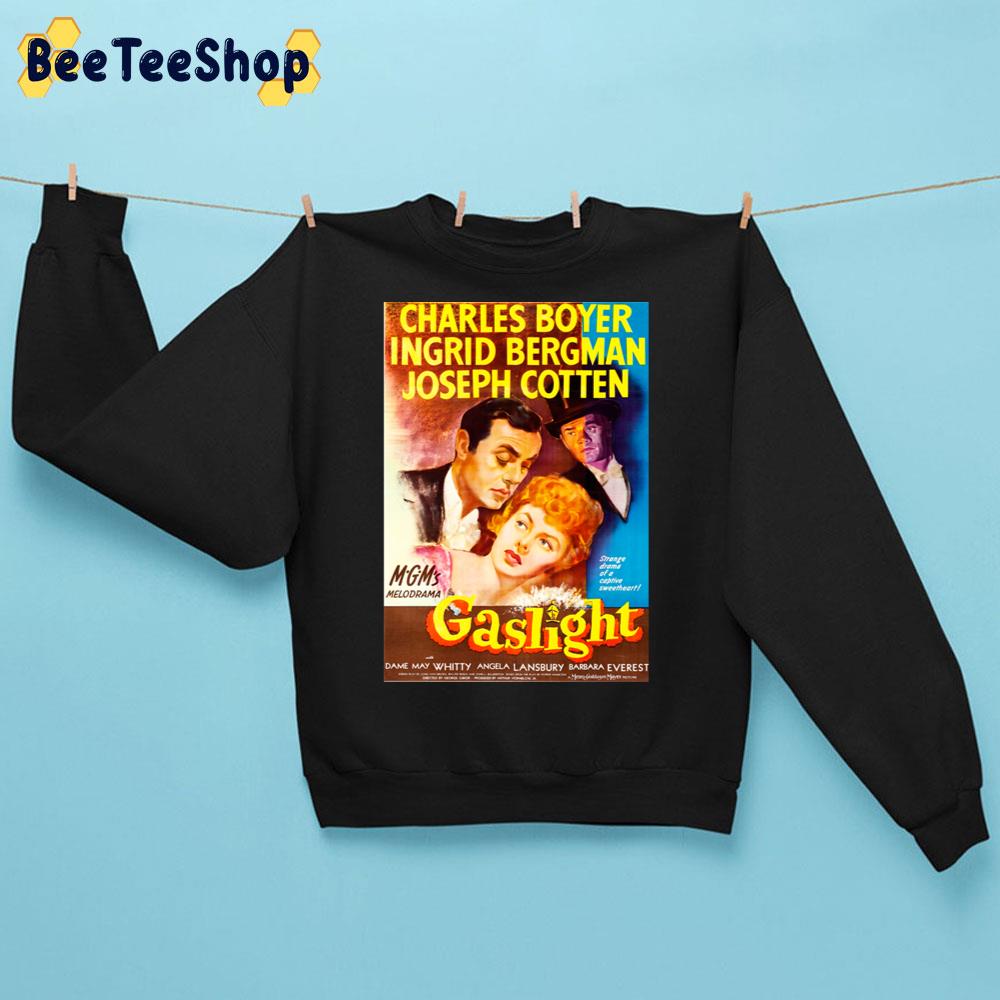 Charles Boyer Ingrid Bergman Joseph Cottern Gaslight Trending Unisex Sweatshirt