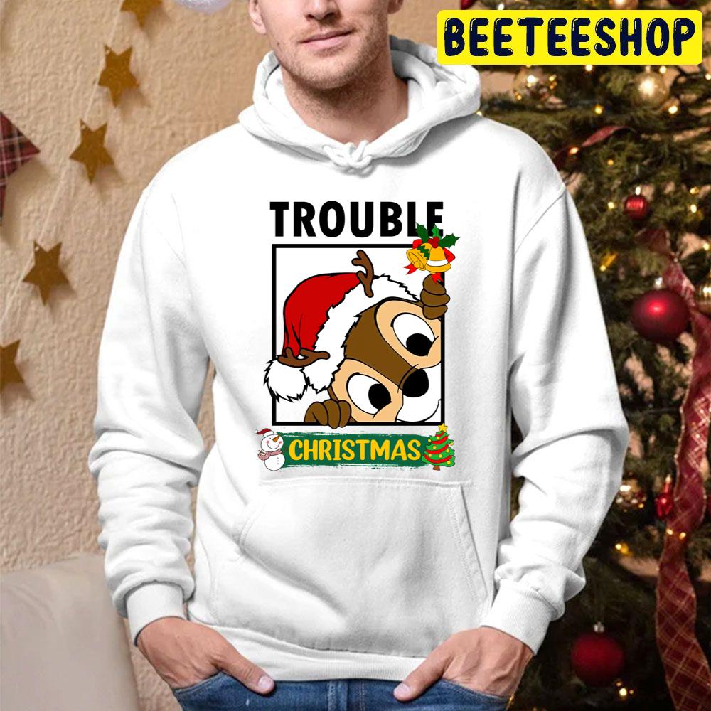 Chip Trouble Christmas Trending Unisex Hoodie