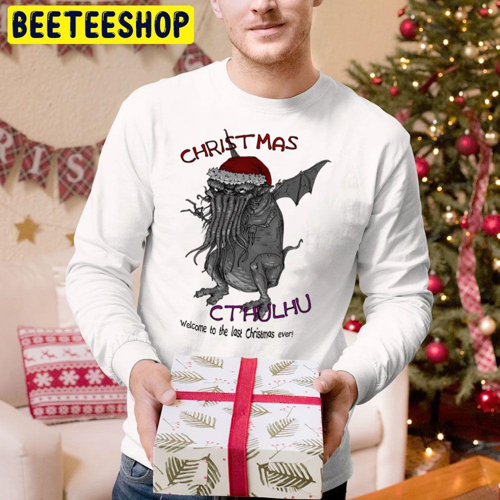 Christmas Cthulhu Trending Unisex Hoodie