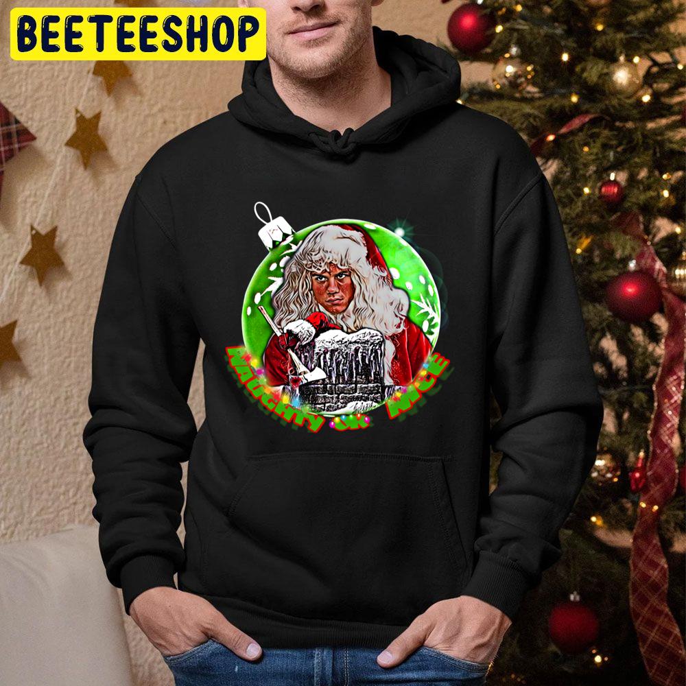 Christmas Naughty Or Nice Trending Unisex Hoodie