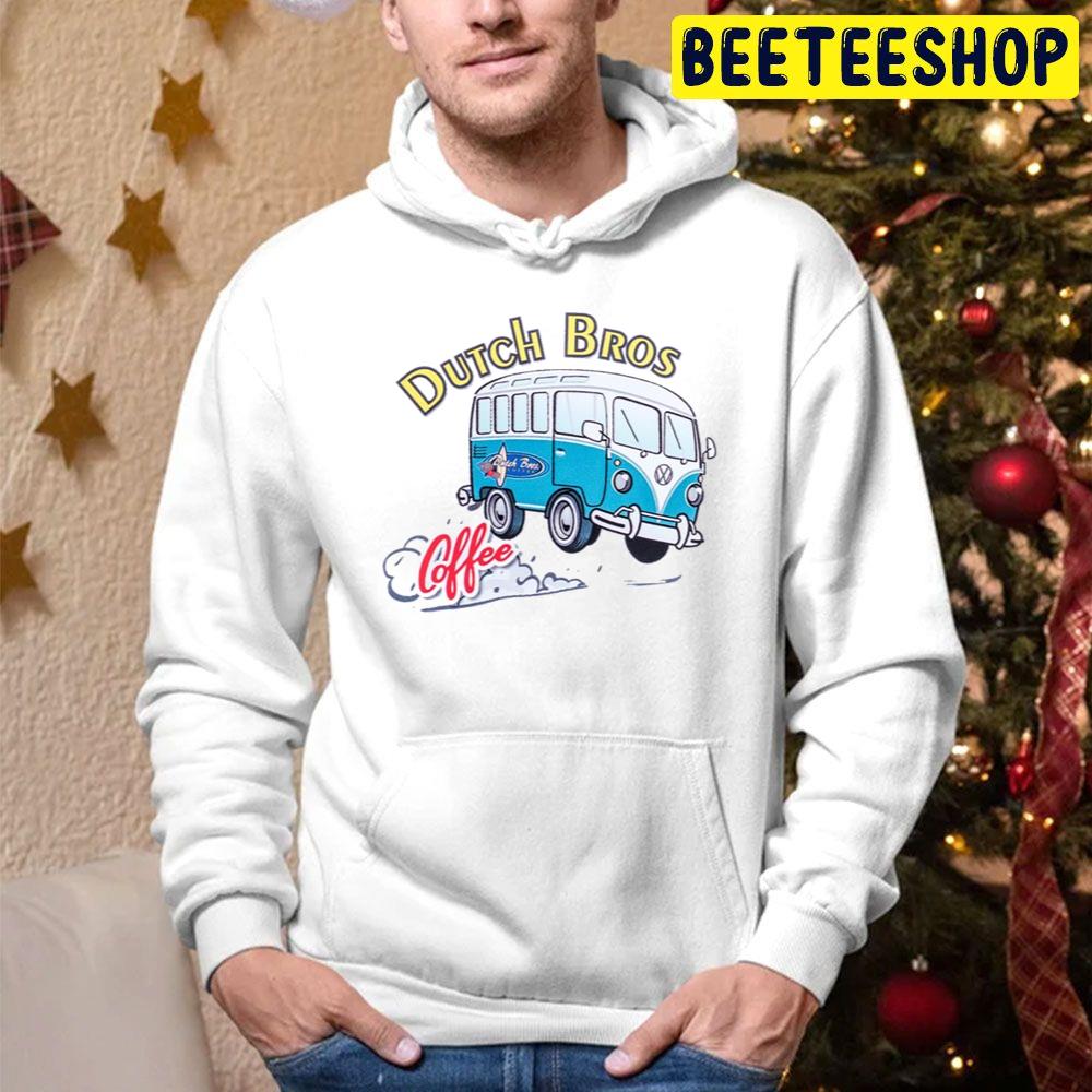 Coffee Hippie Car Dutch Bros Trending Unisex Hoodie