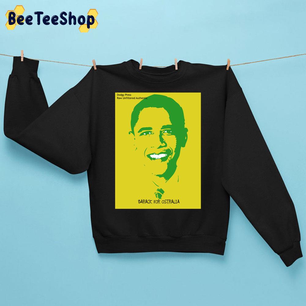 Color Art Barack For Ostralia By Dodgy Rock Bandpress Trending Unisex Sweatshirt