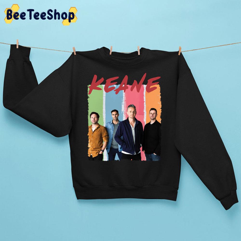 Colorful Members Art Keane Alternative Rock Band Trending Unisex Sweatshirt