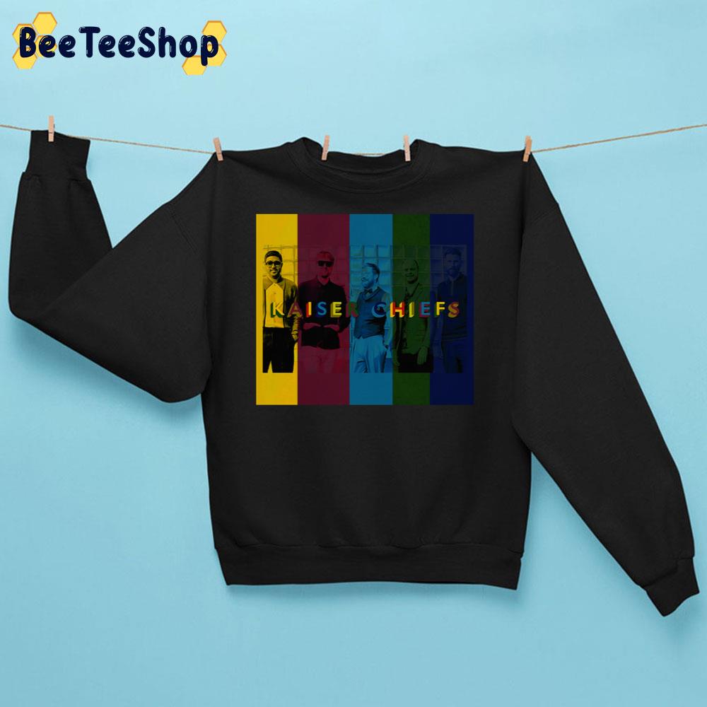 Colorful Music Kaiser Chiefs Indie Rock Band Stay Togethers Art Trending Unisex Sweatshirt