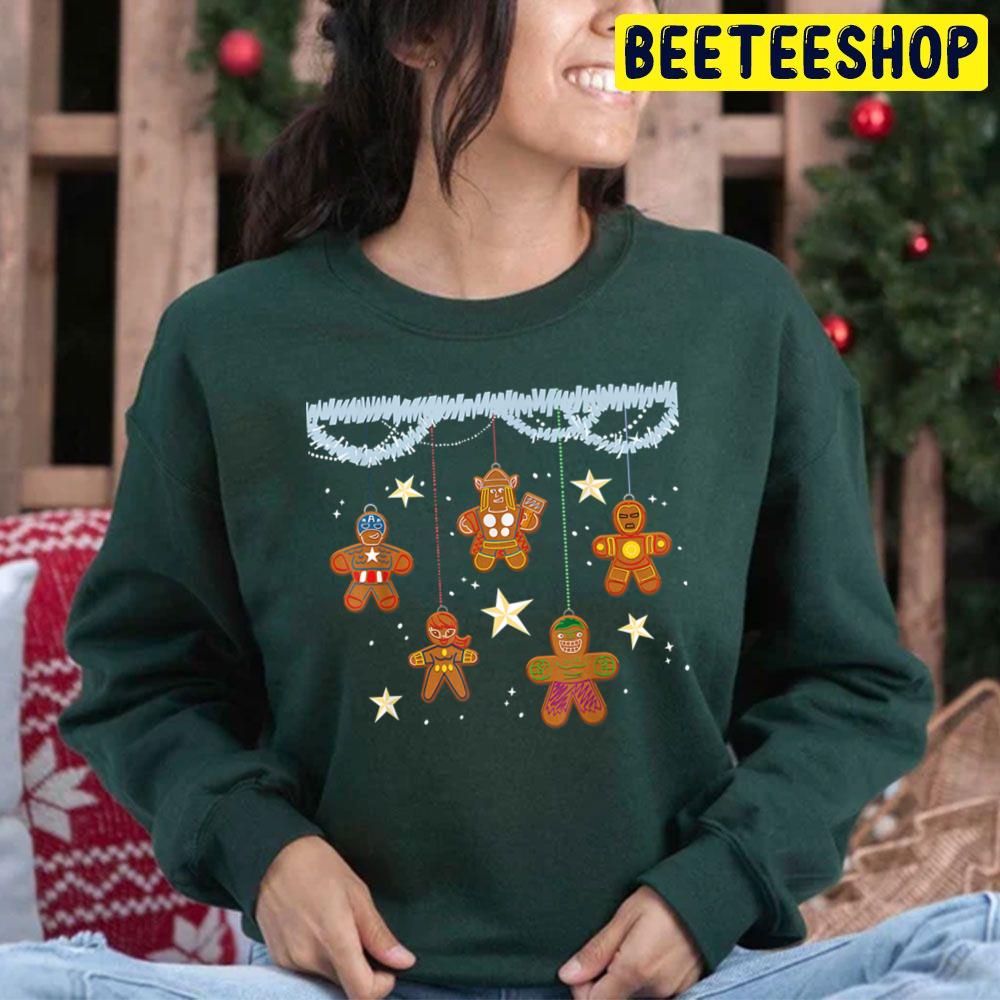 Cookie Ornaments Christmas Holiday Trending Unisex Hoodie