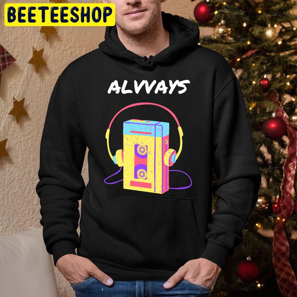 Cool Retro Walkman Music Alvvays Pop Indie Band Trending Unisex Hoodie