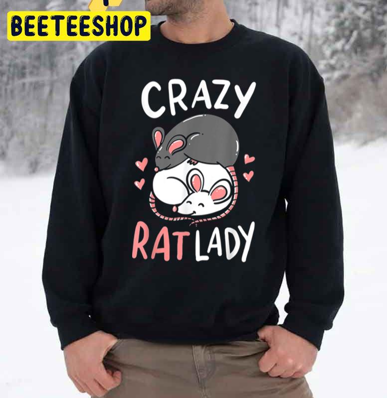 Crazy Rat Lady Trending Unisex Sweatshirt