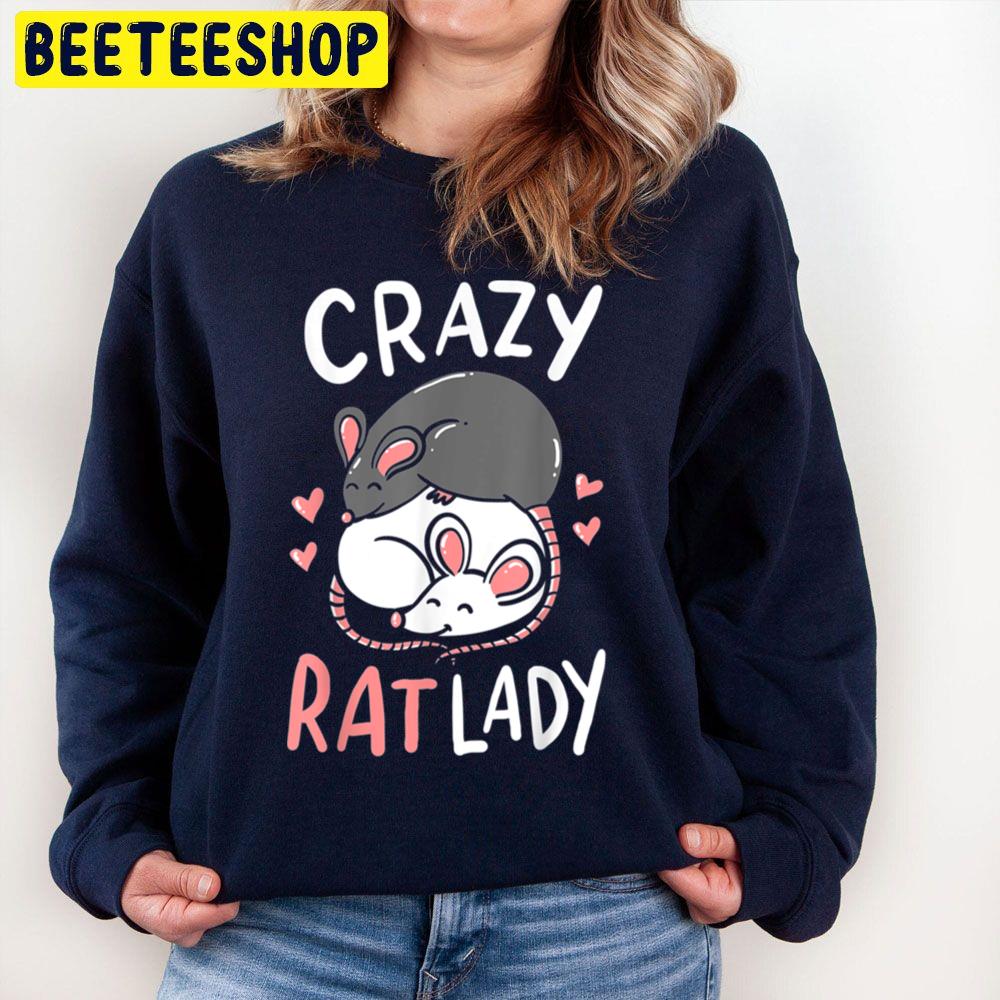 crazy rat lady shirt