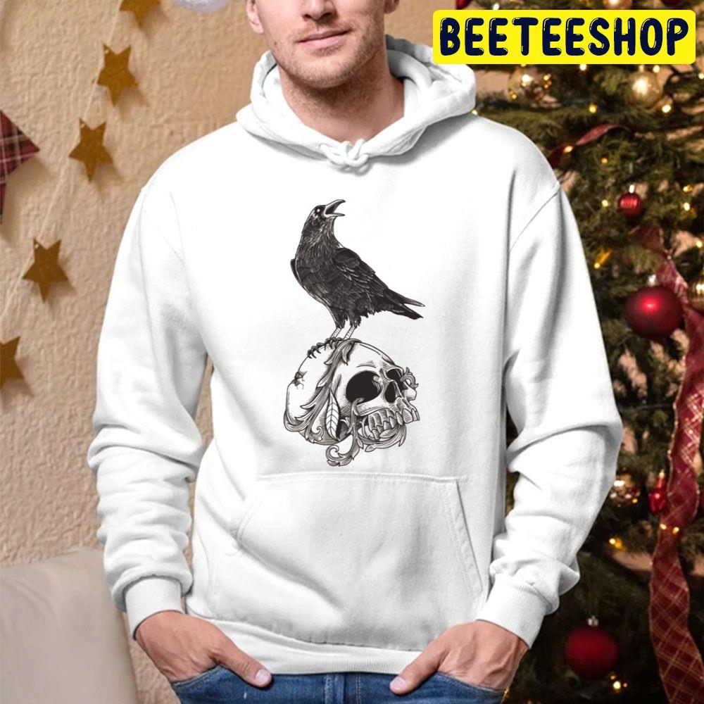 Crow And Skull Death Cab For Cutie Trending Unisex Hoodie