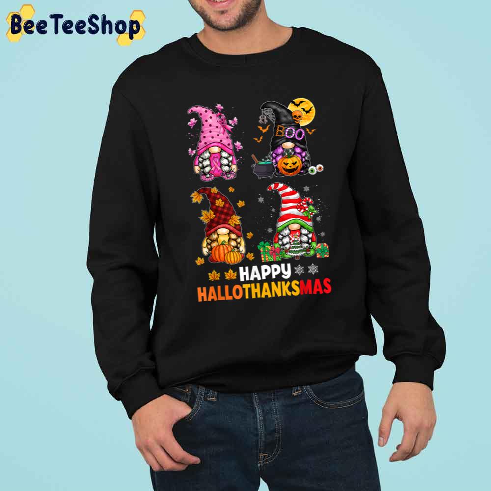 Cute Gnomes Halloween Christmas Thanksgiving Trending Unisex Sweatshirt