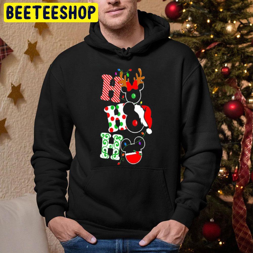 Cute Icon Micky Ear Merry Christmas Trending Unisex Hoodie