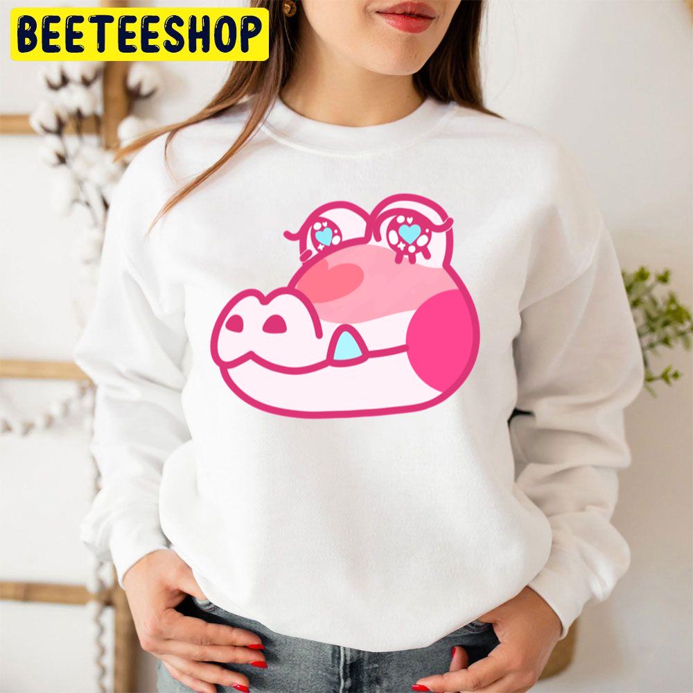 Cute Pink Crocodile Gayle Trending Unisex Sweatshirt