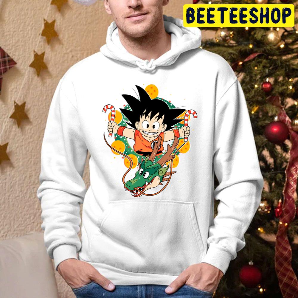 Cute Son Goku Dragon Ball Z Kakaroto Christmas Trending Unisex Hoodie -  Beeteeshop