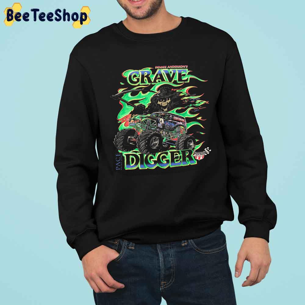 Dennis Anderson Grave Digger Motor Sport Trending Unisex Sweatshirt