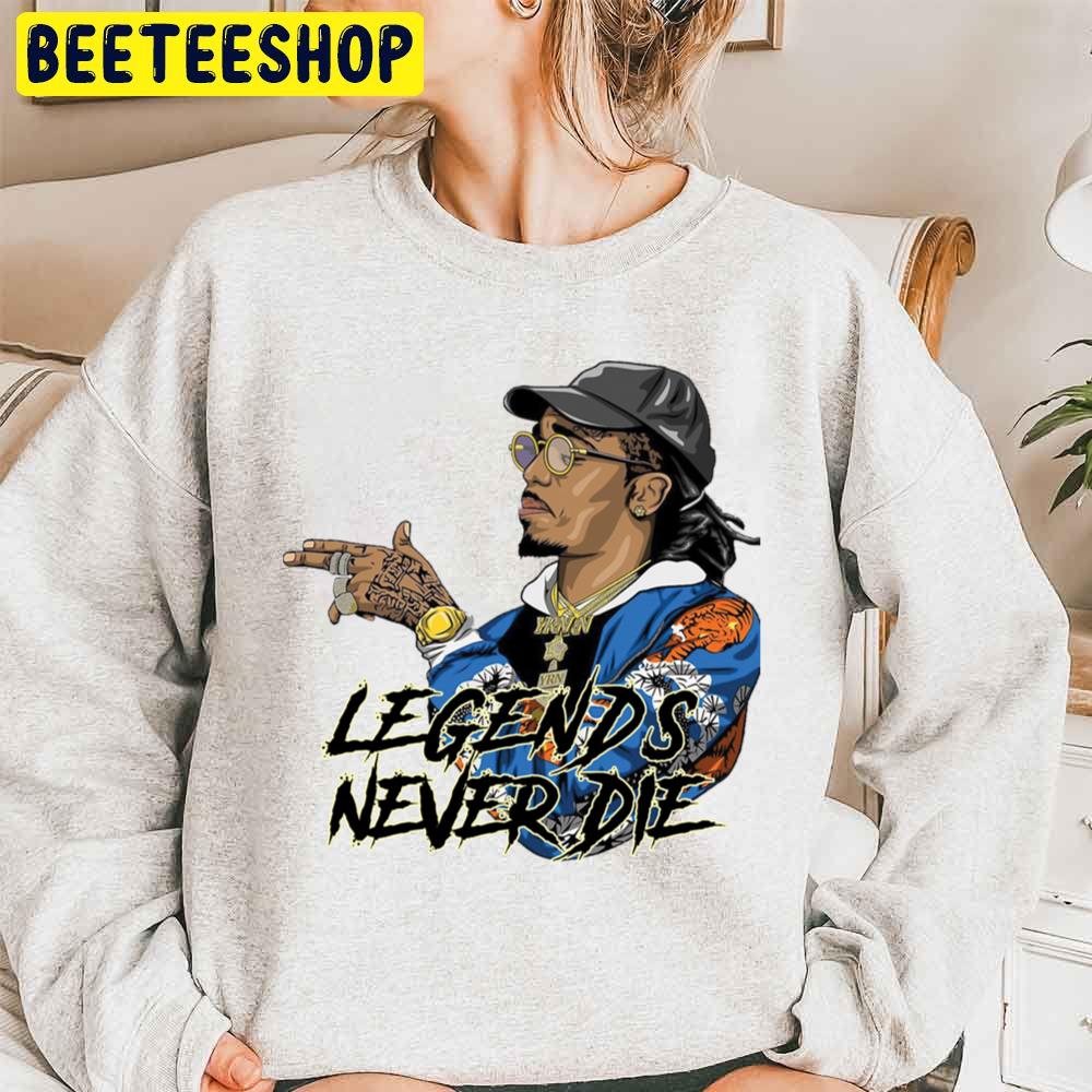 Design Rip Takeoff Legends Never Die Trending Unisex Sweatshirt