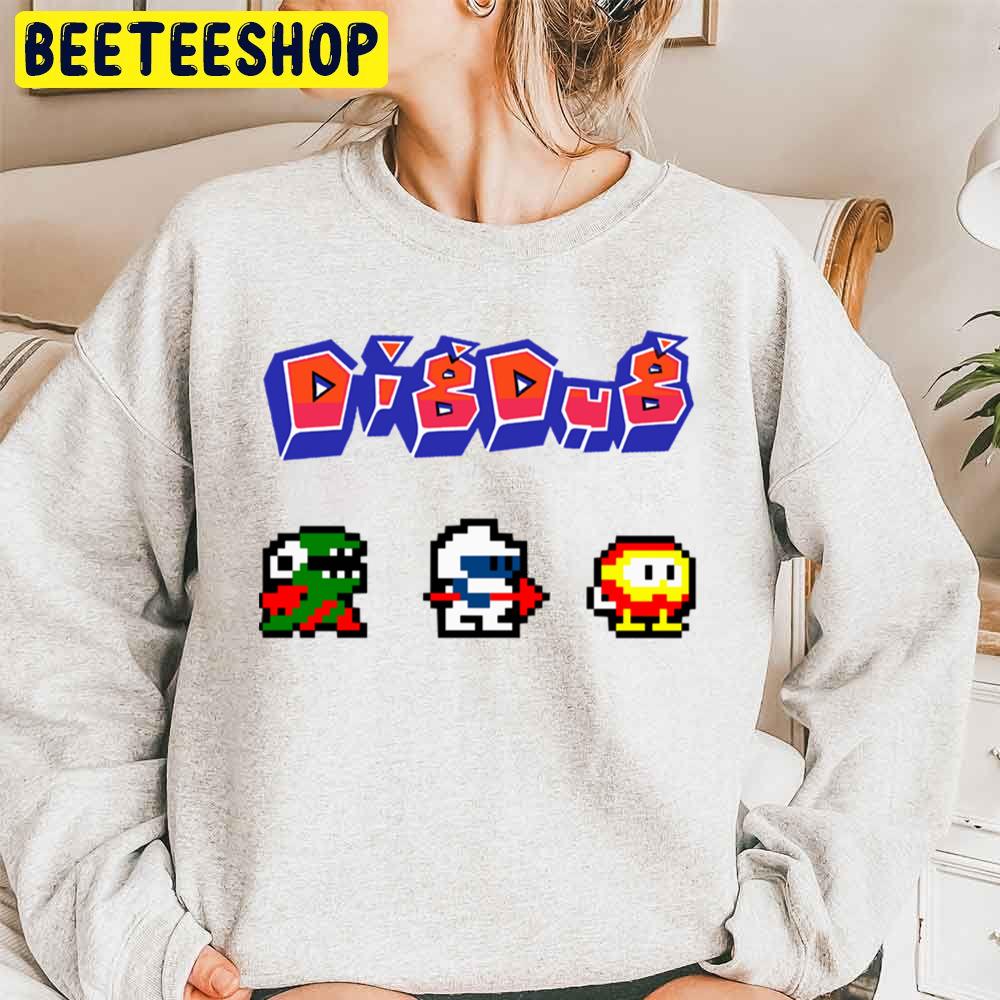 Dig Dug Video Game 8 Bit Trending Unisex Sweatshirt