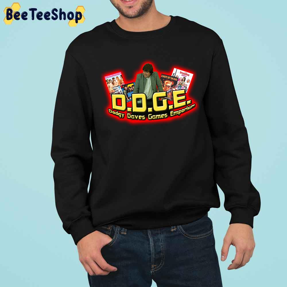 Dodgy Rock Band Doves Games Emporium Art Retro Trending Unisex Sweatshirt