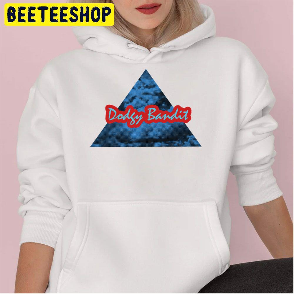 Dodgy Rock Bandit Triangle Art Vintage Trending Unisex Hoodie