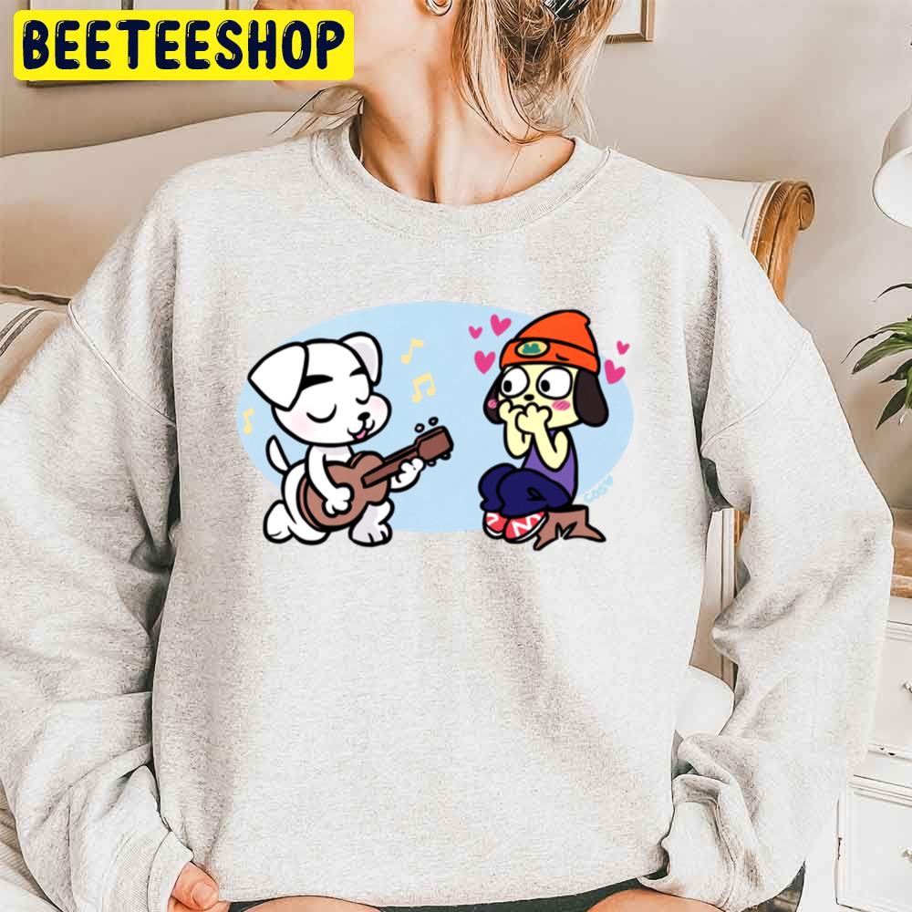 Dog And Parappa The Rapper Game Trending Unisex Sweatshirt