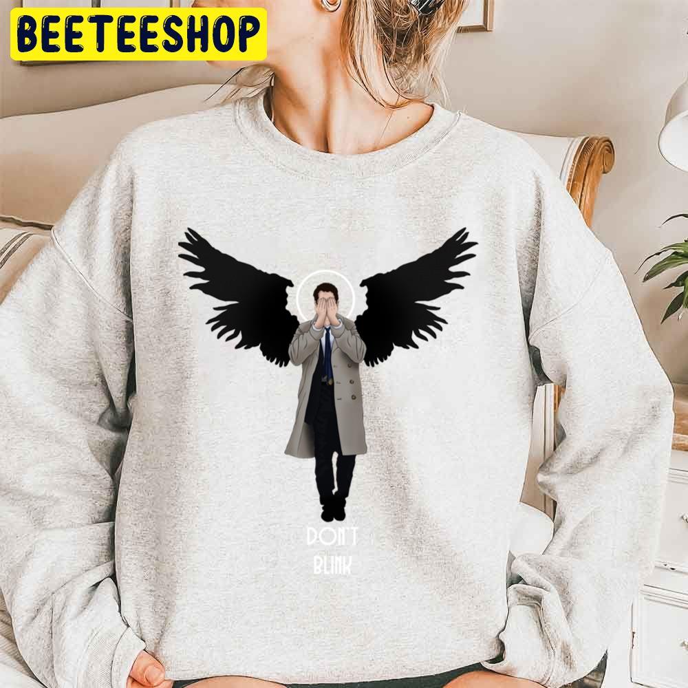 Don’t Blink Weeping Angel Castiel Trending Unisex Sweatshirt