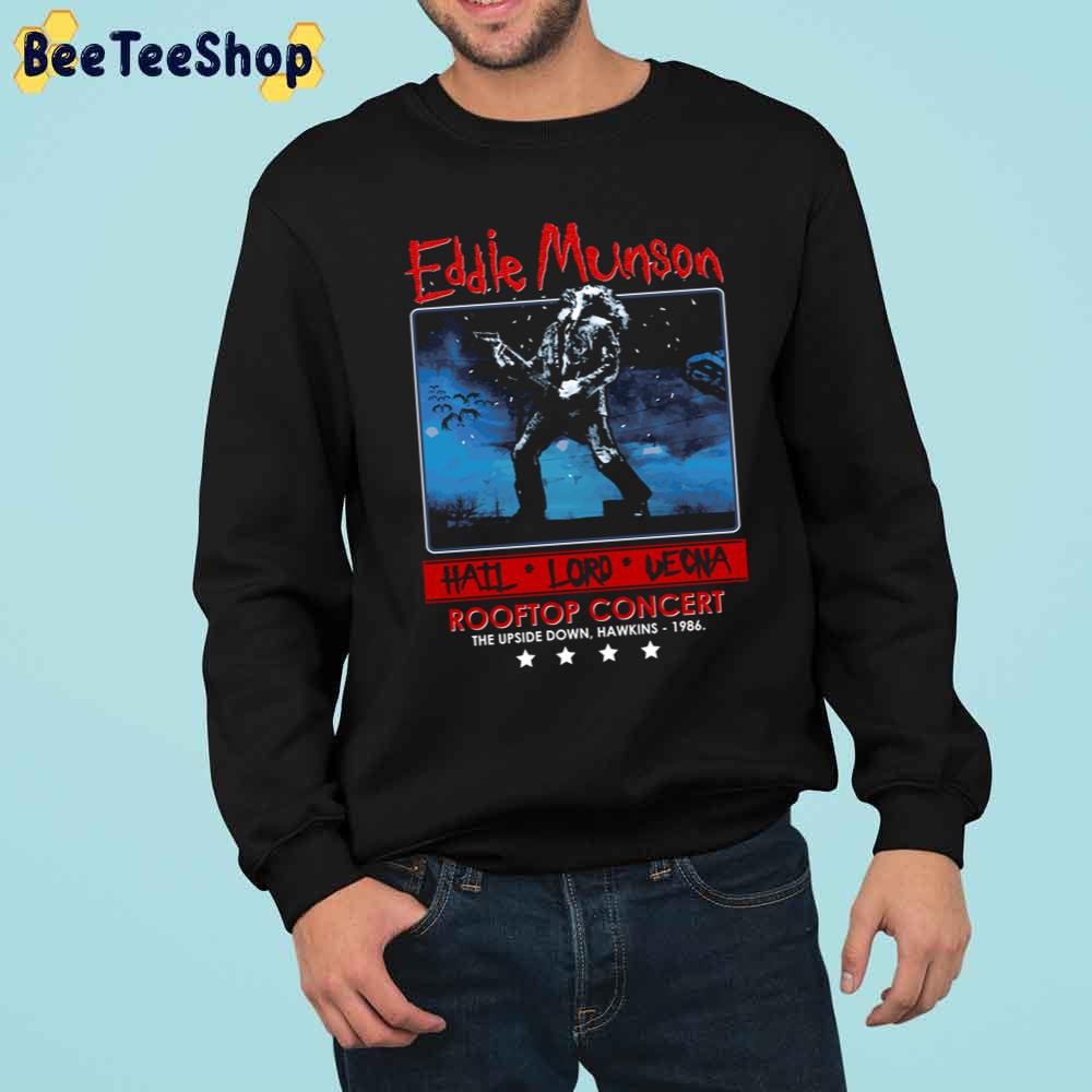 Eddie Munson’s Rooftop Concert Trending Unisex Sweatshirt