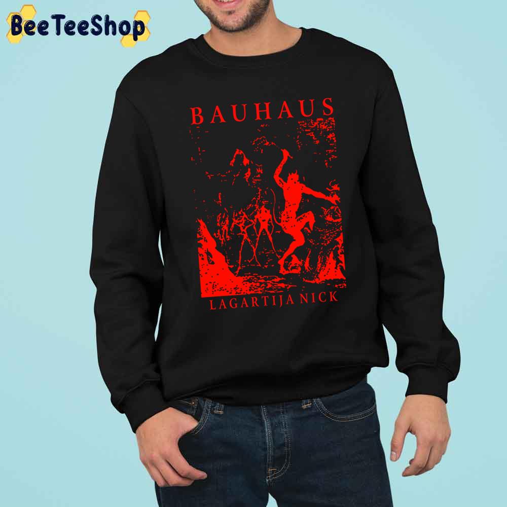 Fanmade Lagartijanick Bauhaus Rock Band Rock Legend Trending Unisex Sweatshirt