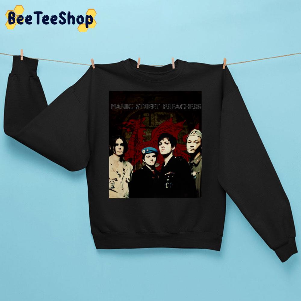 Faster Manic Street Preachers Rock Band Members Trending Unisex Sweatshirt