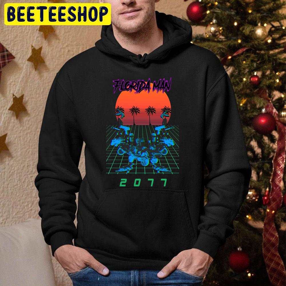 Floridaman 2077 Retro Trending Unisex Hoodie