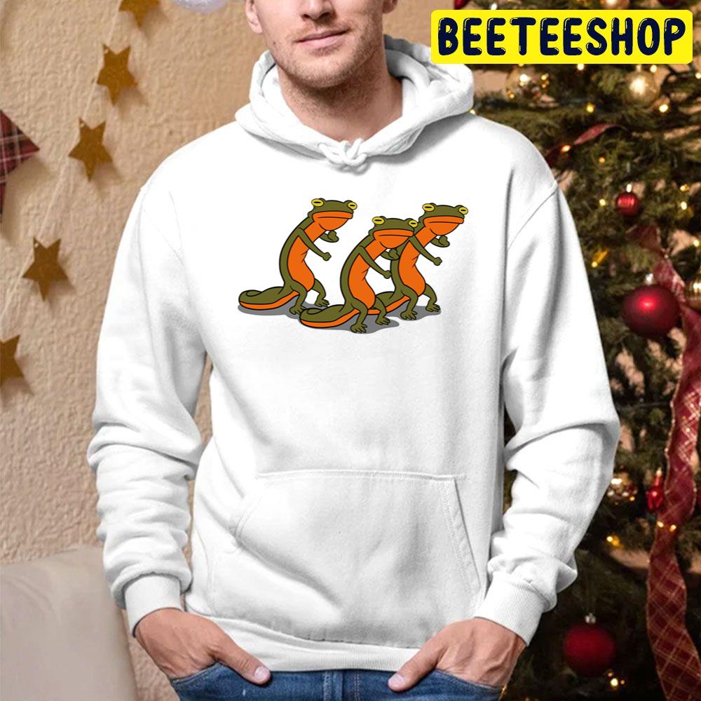 Funny Dancing Newts Trending Unisex Hoodie